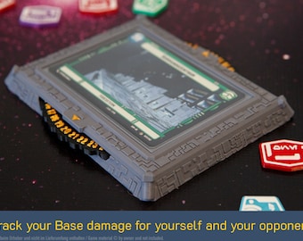 Star Wars Unlimited - -Base Damage Tracker, visible for you and your opponent.