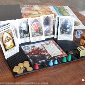 TALISMAN - Tablero de jugador para Talisman: organización perfecta de cartas para una experiencia de juego épica