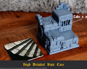HeroQuest miniature staircase