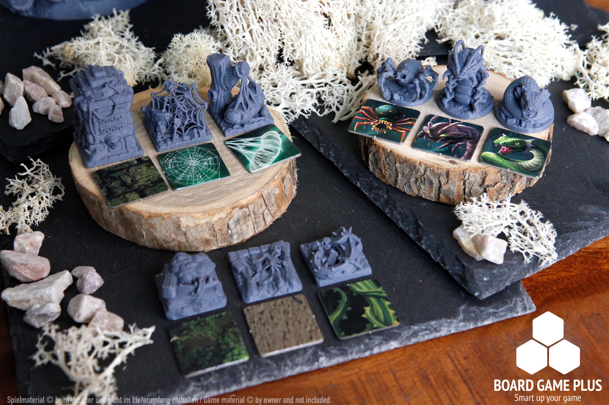 Heroquest Jungles of Delthrak Miniaturen Set - Blockade, Spider