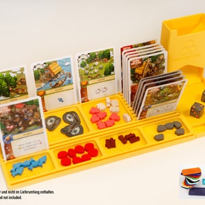 Modular Kartenhalter Token Tray Dice Tower Player Area Dash Board