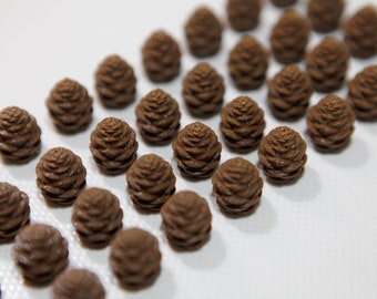 Pine Cones 40x Tokens for Cascadia Landmarks and other board games