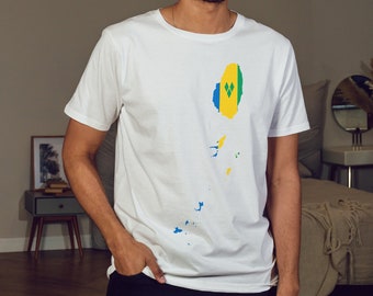 Saint Vincent and the Grenadines T-shirt | Organic Cotton | unisex