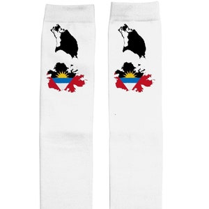 Antigua and Barbuda Socks | Unisex Tube Socks