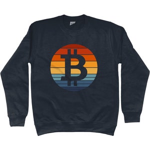 Bitcoin Sunset Sweatshirt Bitcoin Shirt Crypto Jumper Bitcoin Cryptocurrency Sweatshirt image 3