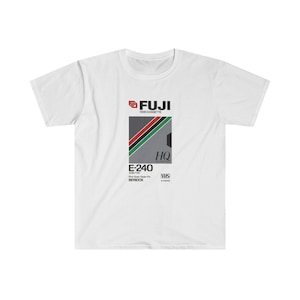 Fiji Film VHS Video Cassette Unisex Softstyle T-Shirt