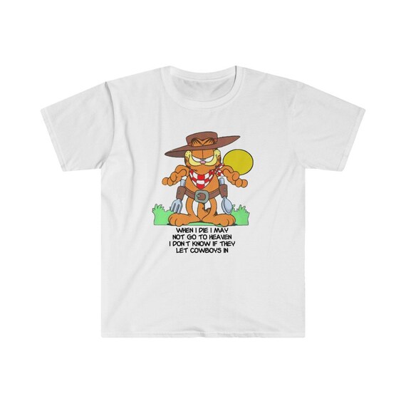 cowboy garfield shirt