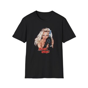 Camiseta de Pamela Anderson con alambre de púas - Camiseta retro de película de los 90