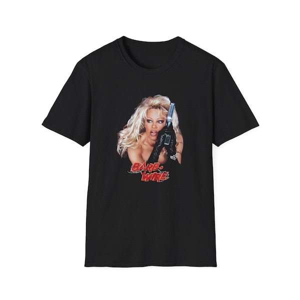 Camiseta de Pamela Anderson con alambre de púas - Camiseta retro de película de los 90