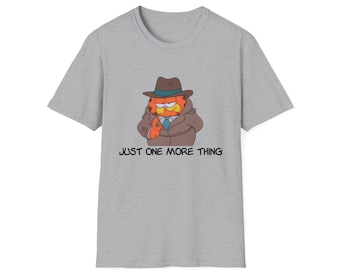 Garfield Columbo Crossover - "Just One More Thing" Unisex Softstyle T-Shirt