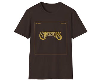 The Carpenters Album Art T-Shirt, Vintage Band Tee