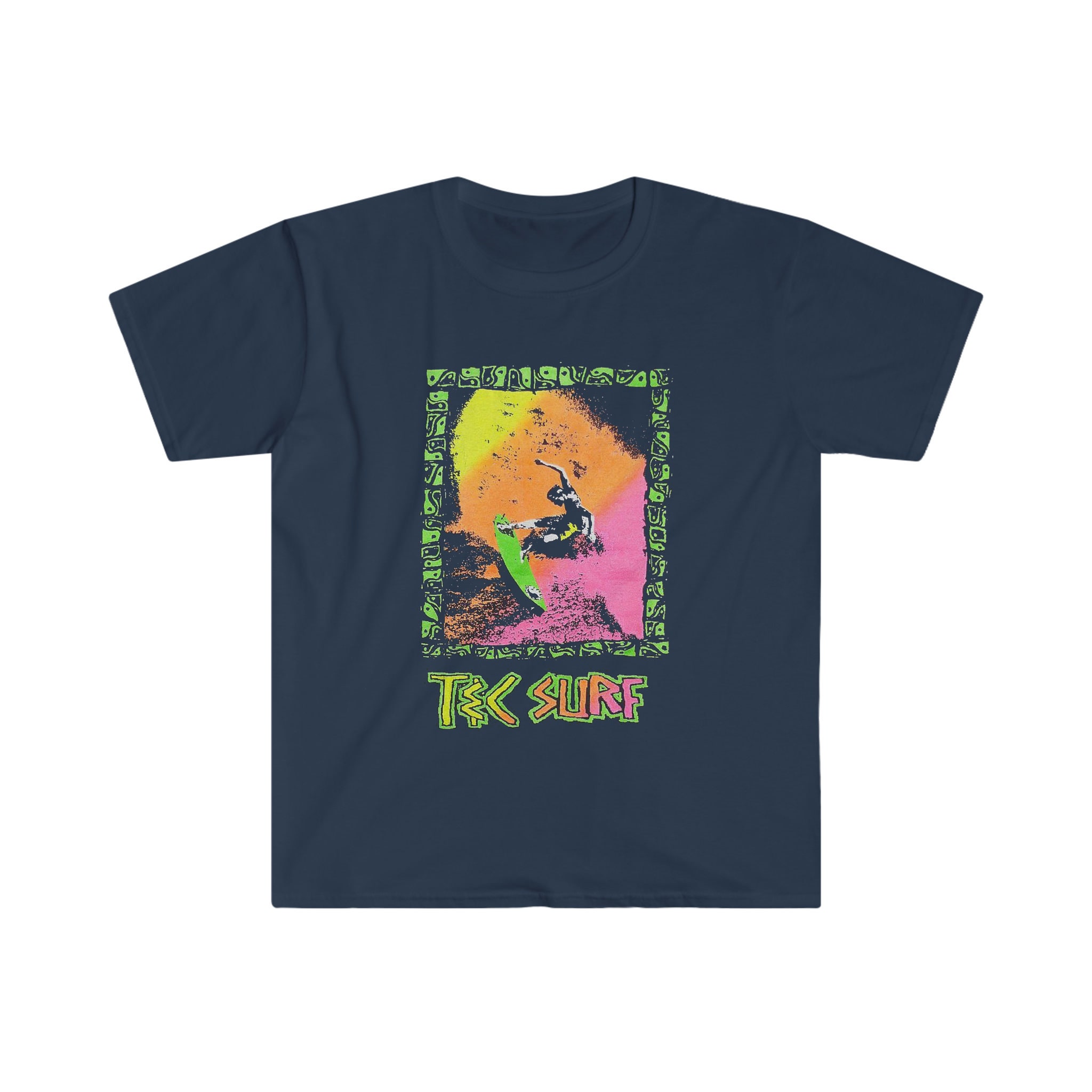 Catch Surf NEON SCRIPT Tシャツ ロゴ Neon Script Garment-Dyed S/S Tee – Catch Surf USA