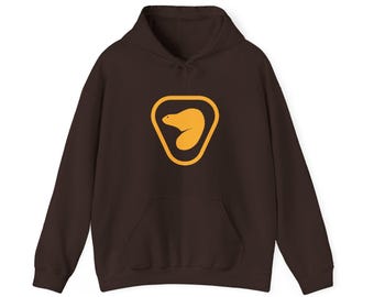 Retro Parks Canada Beaver Logo Hoodie - Unisex Heavy Blend Hooded Sweatshirt