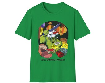 The Hulk - Jolly Sandwich Maker Vintage Retro Marvel T-Shirt