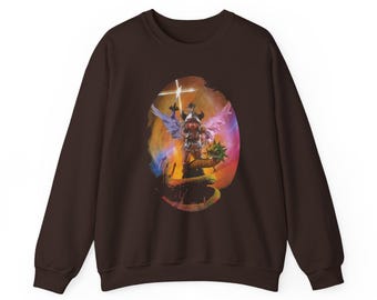 Miss Piggy Valkyrie Sweatshirt, Muppets Crewneck Jumper, Vintage Sweater, Unisex Pullover, Retro Clothing