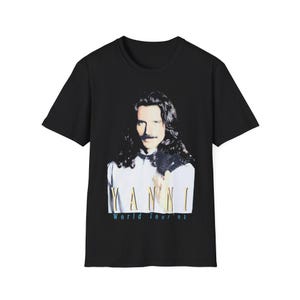Yanni World Tour '93 T-shirt - High Fidelity Barry Tee