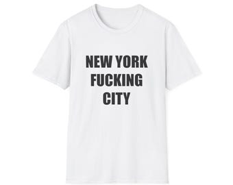 New York Fuckin City Vintage Unisex Softstyle T-Shirt