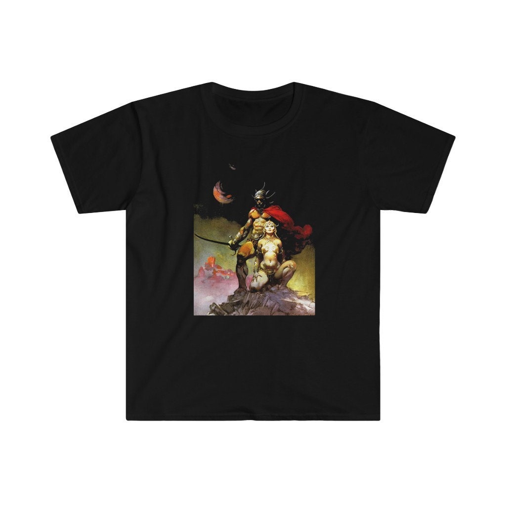 Frank frazetta shirt - Etsy Polska
