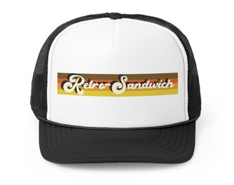 Retro Sandwich Branded Trucker Cap