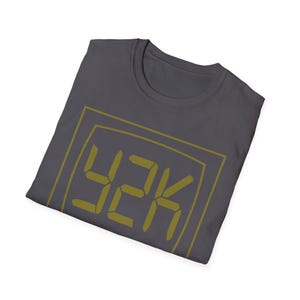 Y2K Retro Unisex T-Shirt, Year 2000 Millennial Vintage Tee, 90s Softstyle Shirt, Hipster Clothing, Throwback Graphic Top image 7