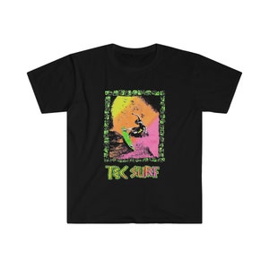 Tec Surf - Vintage 90&#39;s Neon Fluorescent Unisex T-Shirt