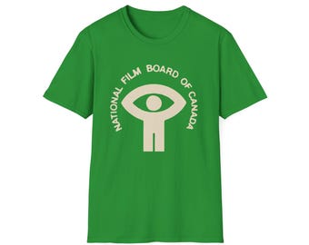 Vintage NFB T-Shirt, National Film Board of Canada Tee, Unisex Softstyle Shirt, Retro Film Lover Gift, Movie Buff Graphic Tee