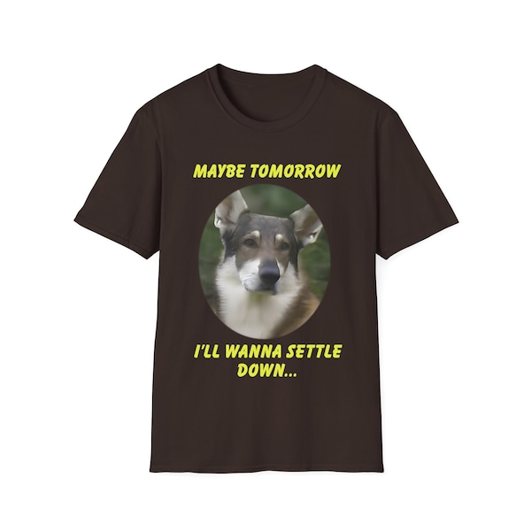 The Littlest Hobo - Maybe Tomorrow Nostalgic Canadian Unisex Softstyle T-Shirt