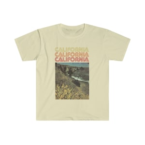 Vintage Retro Kalifornien Tourist Unisex T-Shirt