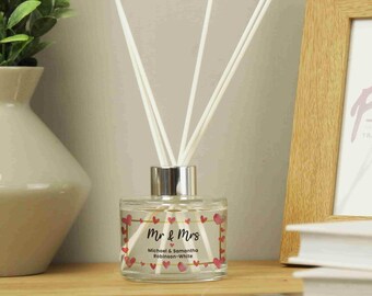 Personalised Hearts Diffuser | Romantic Home Gift