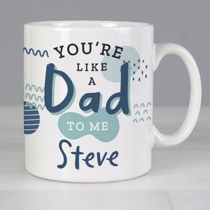 Personalised Like A Dad To Me Mug | Father Figure Gift image 3