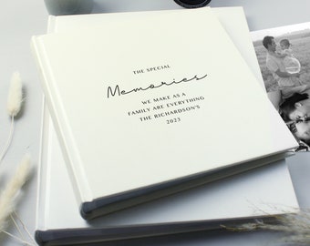 Personalised Any Message Square Photo Album | Personalised Photo Album
