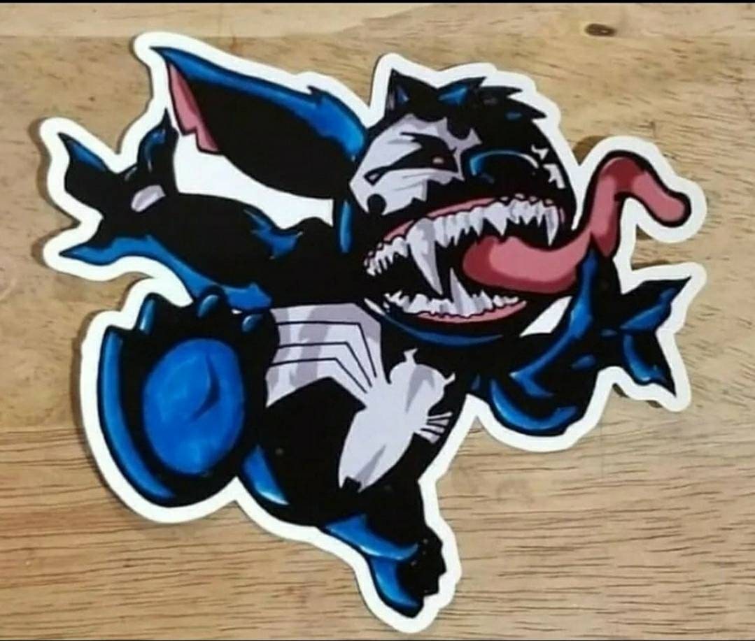 Venom Stitch sticker