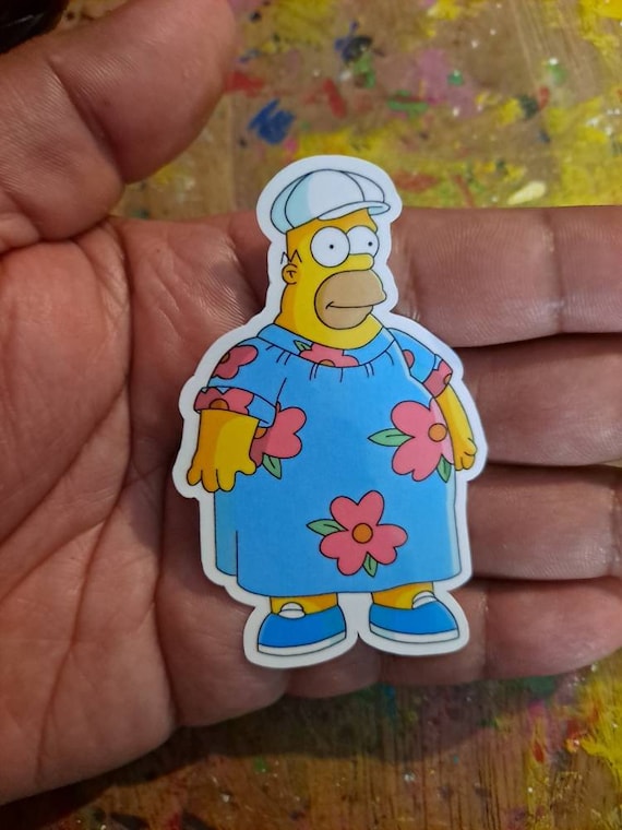 3x3 inches The Simpsons Treehouse of Horror Sticker size 