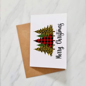 Cartolina di Natale / Buona Cartolina di Natale / Cartolina di Natale religiosa / Spettacolare Bella Cartolina di Natale colorata a quadri / Pelle di animale