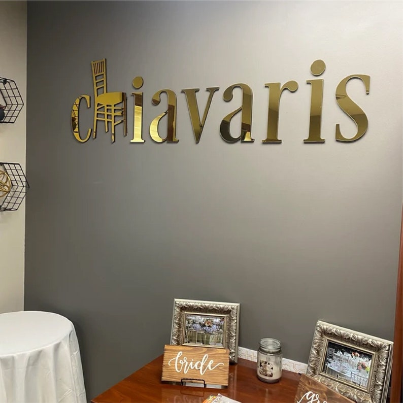 Reception Logo Sign Business Sign Custom Office Sign Custom Etsy