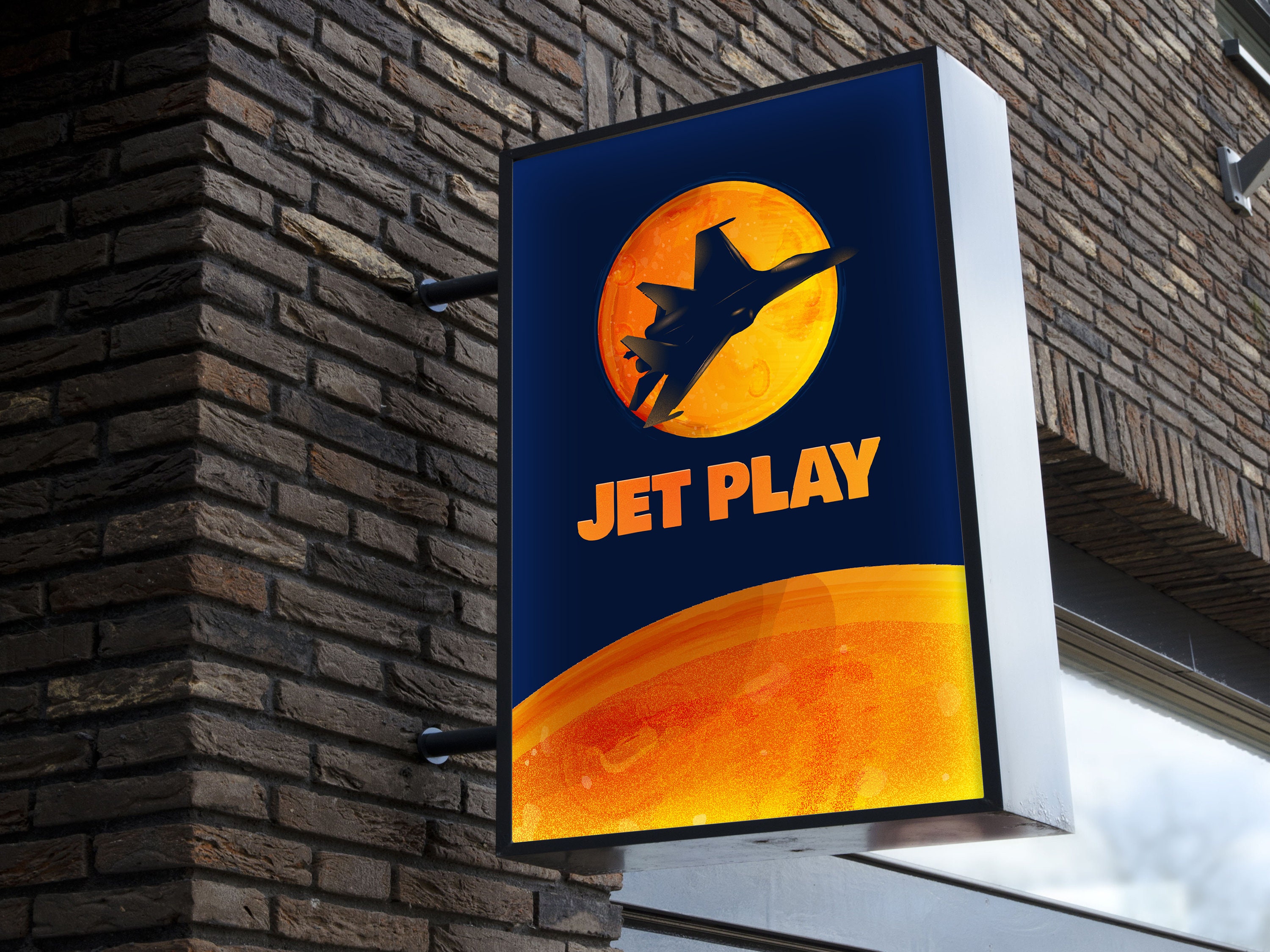 Light Box Store Front Sign Company Sign Business Sign Etsy