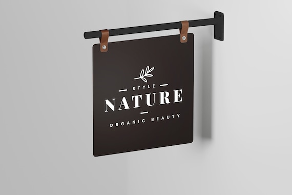 Custom Metal Sign | Hanging Blade Sign | Storefront Signage for Business | High Quality UV Printed
