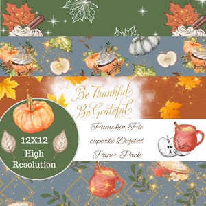 Fall digital paper, Fall backgrounds, Scrap book paper, Autumn backgrounds, Fall pages, Fall scrapbook paper,