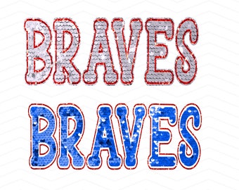 Braves sequin png