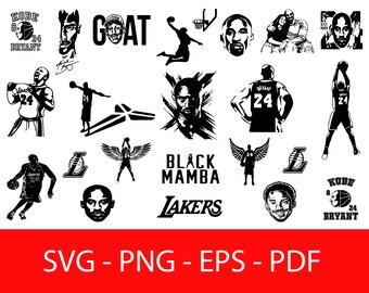 Download Kobe Bryant Svg Etsy