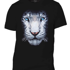 Männer White Tiger Kurzärmeliges T-Shirt