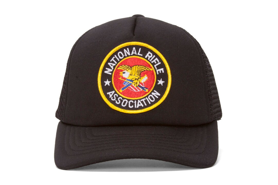 thumbnail interactive-video image 1 of Alberta Republic Hat - Trucker Cap For Men & Women With Sweat-Absorbent Band (Black, Adjustable 22-23in) 1 of 10