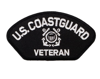 United States Coast Guard Veteran Emblem Patch