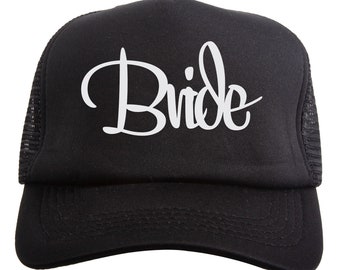 Gravity Trading Wedding Squad Adjustable Trucker Hat - Bride