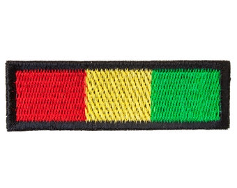 Rasta Stripe Patch