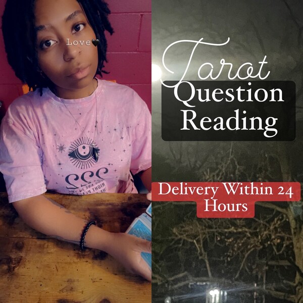 Question Readings. 24-48 Hour Delivery. Tarot Reading. Intuitive Reading.