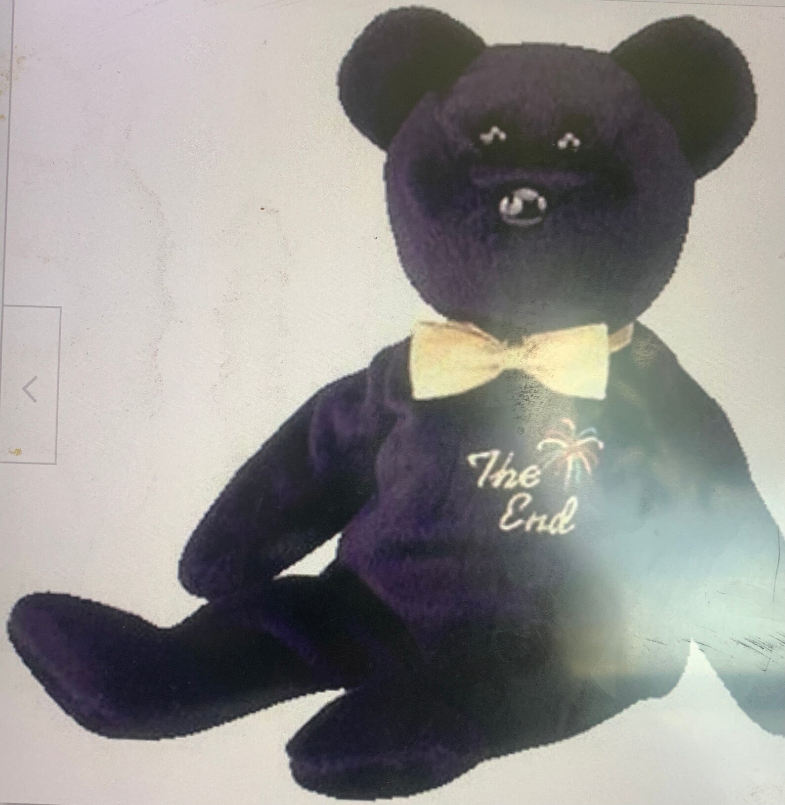 Vintage Beanie Baby Y2K The End Etsy