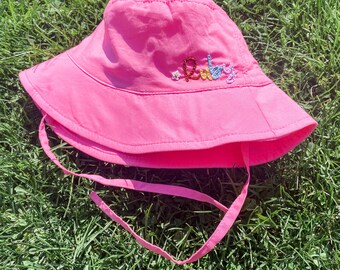 Baby sun hat | toddler sun hat | custom sun hat | baby gift | toddler gift | personalized baby gift