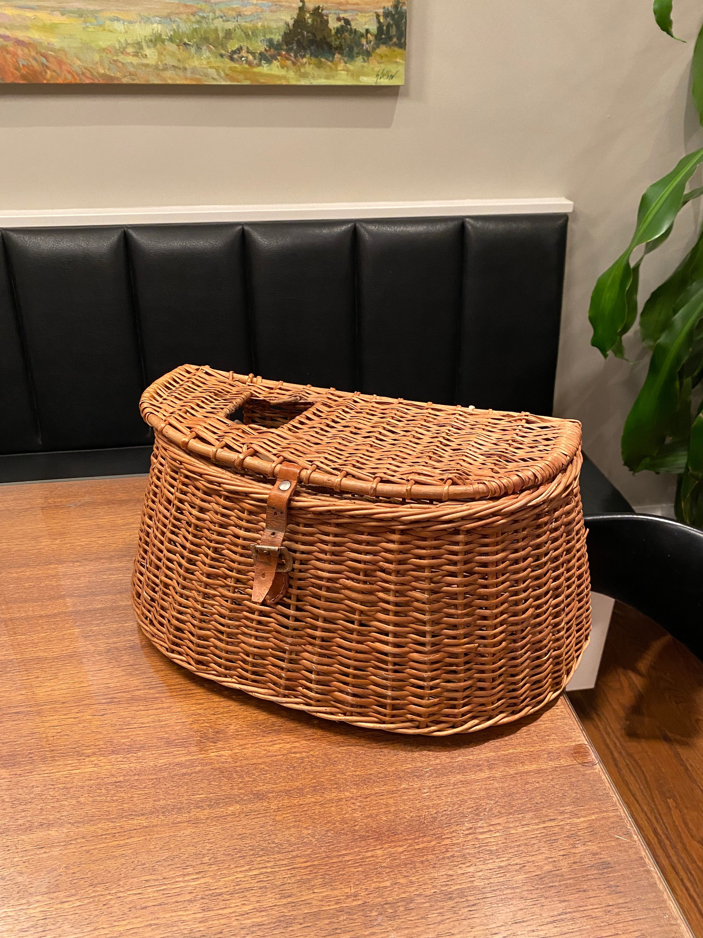 Wicker Creel Bag 