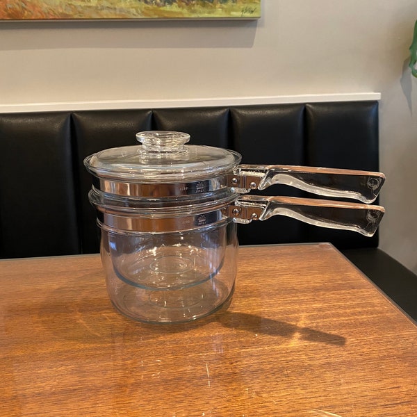 Pyrex Double Boiler Etsy